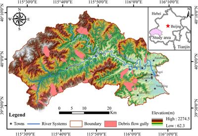 Assessment of debris flow risk in Mentougou District, Beijing, based on runout of potential debris flow